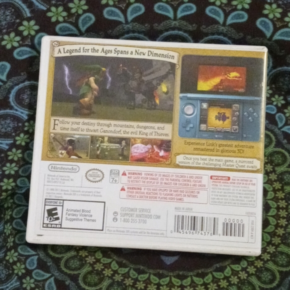 Zelda Ocarina of Time 3DS with case - Picture 2 of 7
